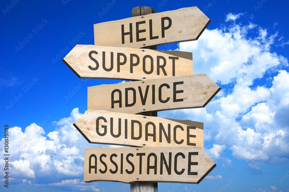 Support, conseil, aide