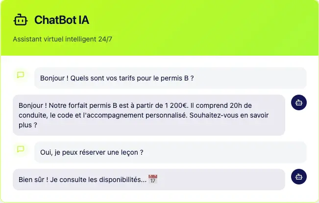 Démos 1 ChatBot IA