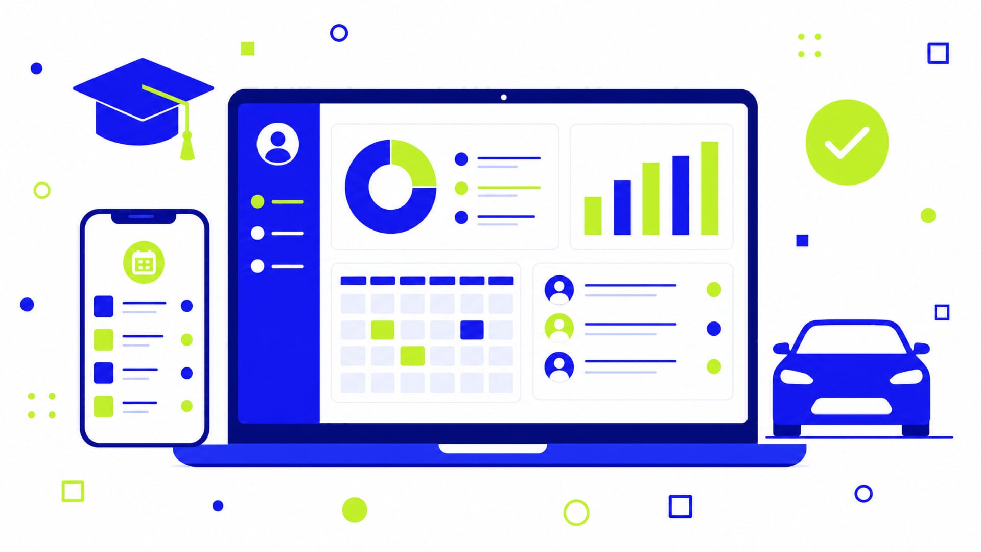 Logiciel de gestion auto-école - tableau de bord comparatif 2026